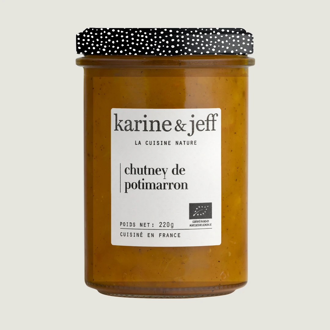 Chutney di zucca Hokkaido