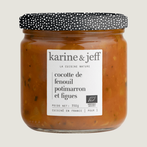 Cocotte di finocchio, zucca Hokkaido e fichi