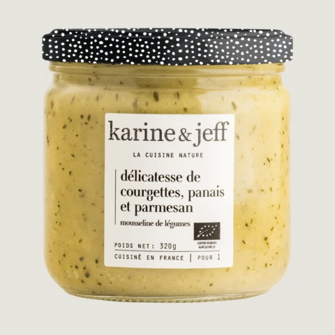 Délicatesse di zucchine, pastinaca e panna di pecora