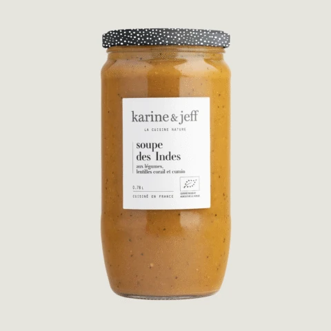 Zuppa Indiana - verdure, lenticchie rosse e cumino