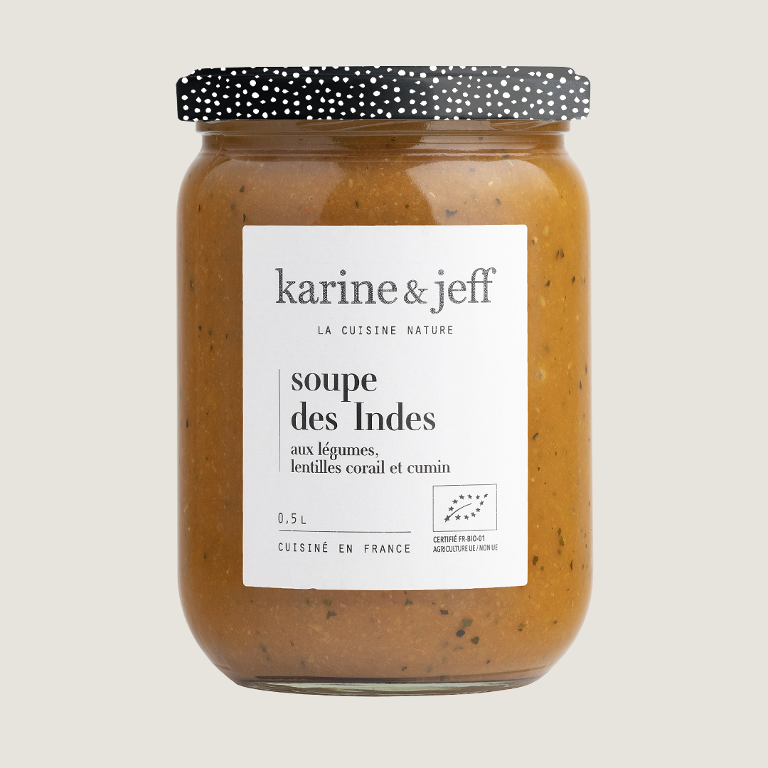 Zuppa Indiana - verdure, lenticchie rosse e cumino (2)