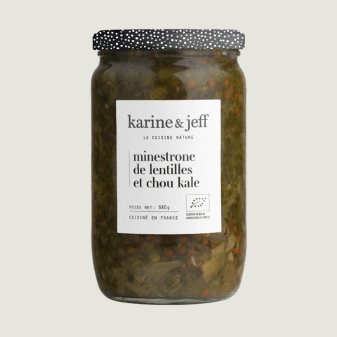 Minestrone di lenticchie e cavolo riccio