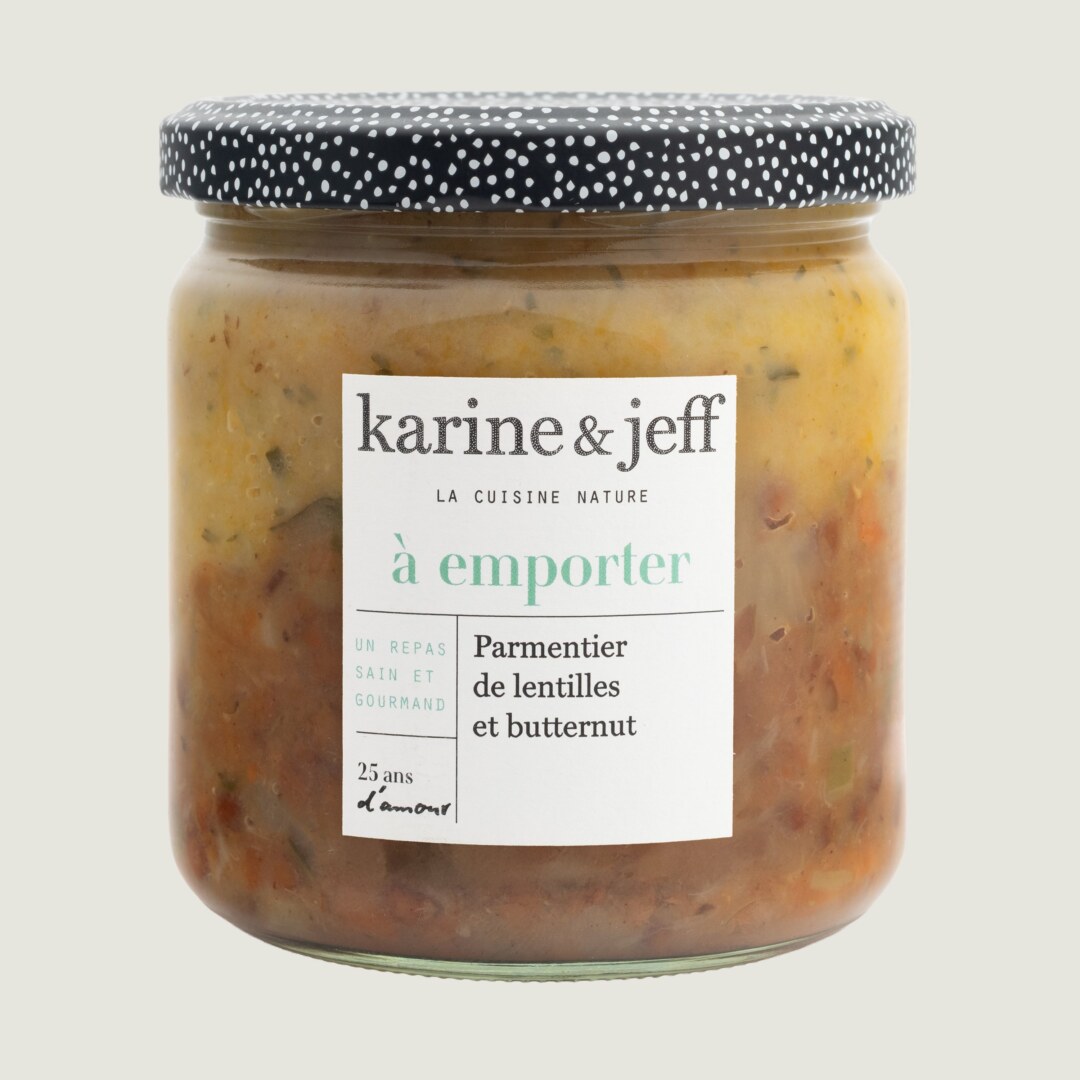 Parmentier di lenticchie e zucca butternut