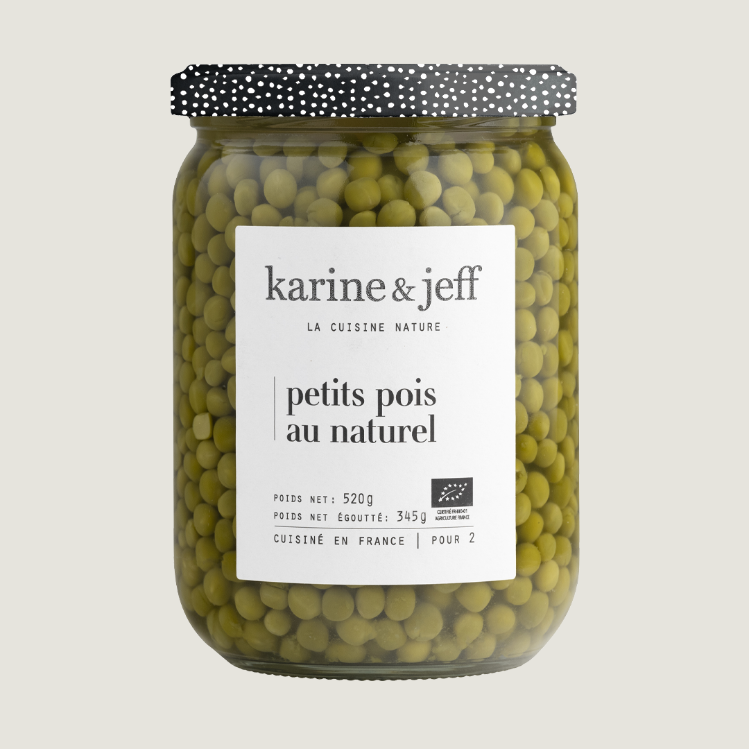 Piselli novelli al naturale