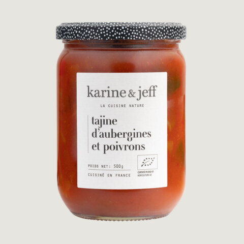 Tajine di melanzane e peperoni